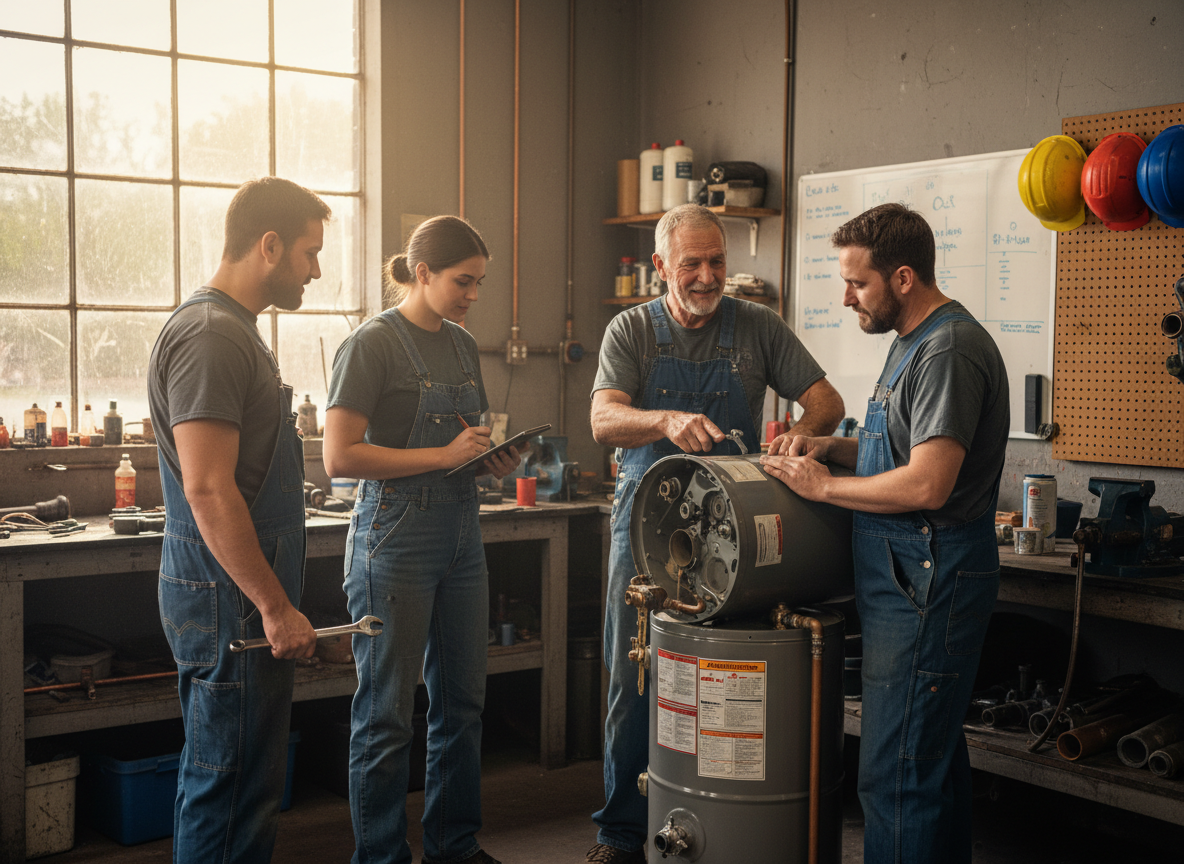 The Fort Mill Water Heater Repair team