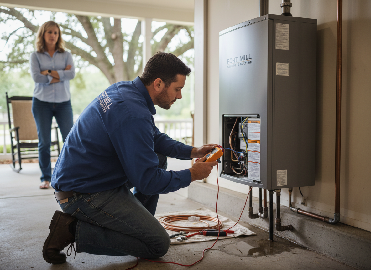 Tankless Water Heater Repair in Fort Mill: Common Issues and Fixes