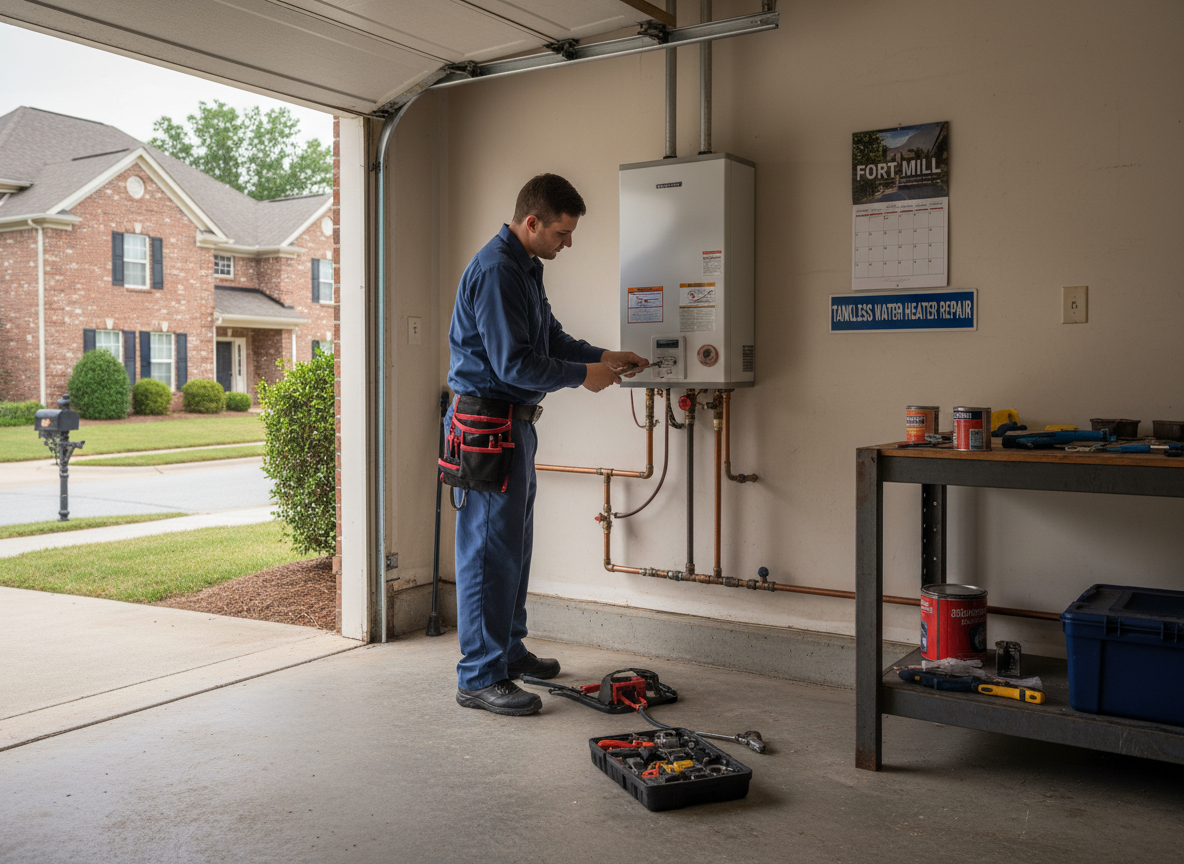 Tankless Water Heater Repair in Fort Mill, SC
