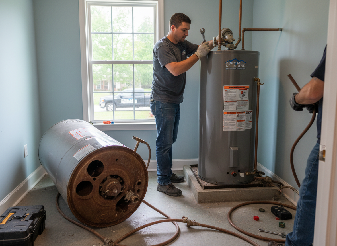 water heater repair in Springfield